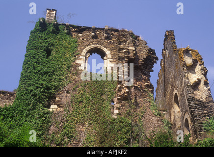 Le Vigen France Château de Chalucet X11c Haute Vienne Région Moyen-Âge l'Europe Banque D'Images