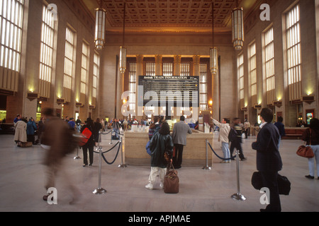 USA Pennsylvania Philadelphia 30e Rue St Gare Banque D'Images