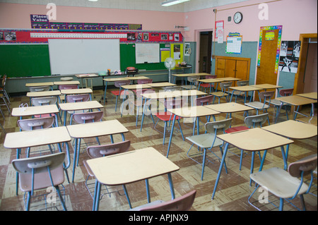 Classe de l'école élémentaire Banque D'Images