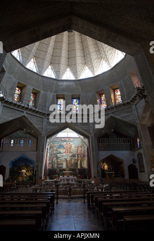 Stock Photo de la basilique de l'Annonciation à Nazareth Israël Banque D'Images