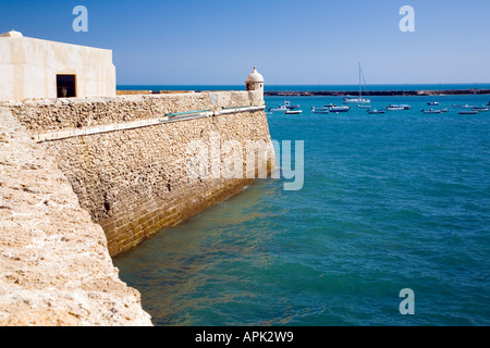 Château de Santa Catalina, Cadix, Espagne Banque D'Images