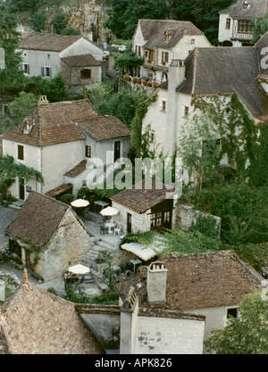 St Cirq la Popie Dordogne le plus beau village de France Banque D'Images