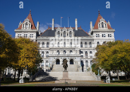 New York State Capitol building. Le Comté d'Albany, Albany, New York State, USA Banque D'Images