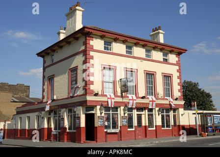La gare de Stratford London Tavern Banque D'Images
