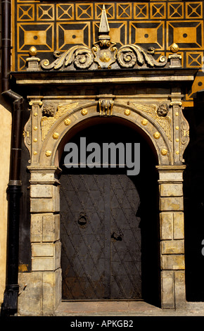 Rynek Starego Miasta Varsovie Pologne ville vieux marché Banque D'Images