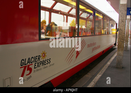 Le Glacier Express, Suisse Banque D'Images
