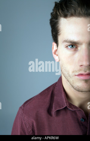 Portrait de jeune homme Banque D'Images