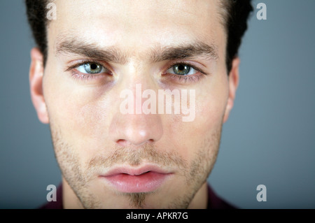 Portrait de jeune homme Banque D'Images