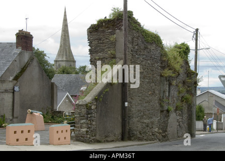 Bosheen Ville ruine Tour New Ross Co Wexford Irlande www osheaphotography com Banque D'Images