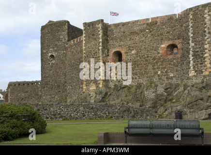 Osheaphotography com www Carrickfergus Castle Banque D'Images