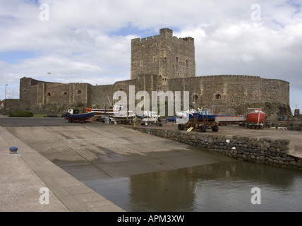 Osheaphotography com www Carrickfergus Castle Banque D'Images