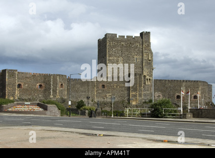 Osheaphotography com www Carrickfergus Castle Banque D'Images