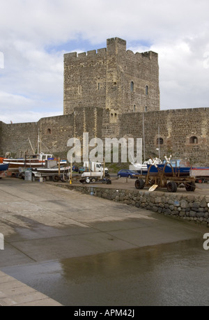 Osheaphotography com www Carrickfergus Castle Banque D'Images