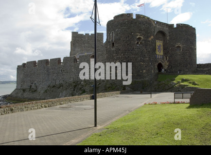 Osheaphotography com www Carrickfergus Castle Banque D'Images