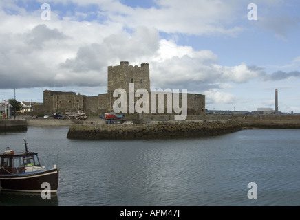 Osheaphotography com www Carrickfergus Castle Banque D'Images