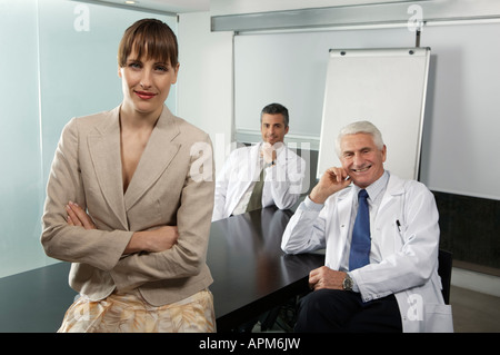 Réunion du conseil des gestionnaires de l'hôpital Banque D'Images