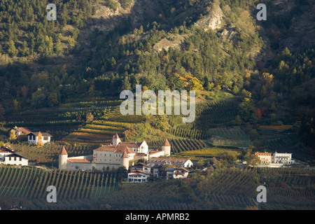 Schloss Goldrain également connu sous le nom de Castel Florence dans l'Alto Adige Italie Banque D'Images