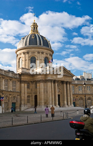 L'Académie française - L'Institut de France, Paris, France, Europe Banque D'Images