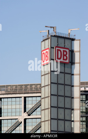 Allemagne, Berlin, Friedrichshain, Ostbahnhof (gare centrale) Banque D'Images