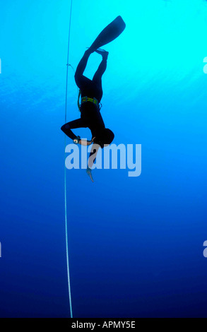 Championnats du monde DE PLONGÉE LIBRE Banque D'Images