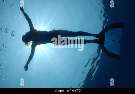 Championnats du monde DE PLONGÉE LIBRE Banque D'Images