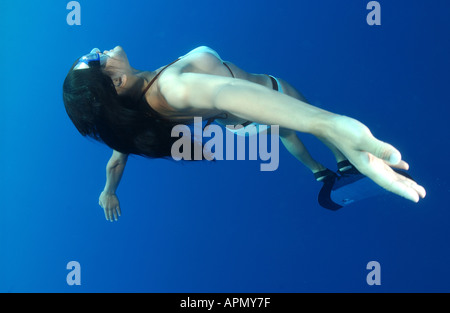 Championnats du monde DE PLONGÉE LIBRE Banque D'Images