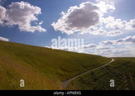 Uffington White Horse Banque D'Images
