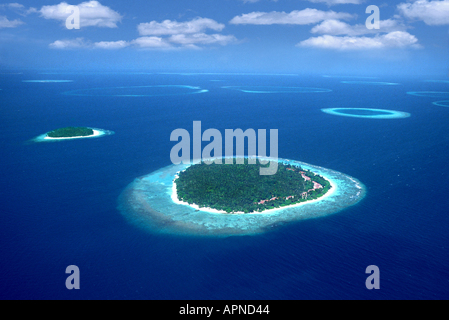 Maledives, groupe d'îles, Maldives Banque D'Images