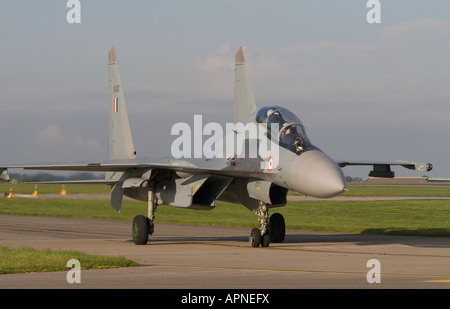 Sukhoi Su-30 FLANKER de l'Indian Air Force Banque D'Images