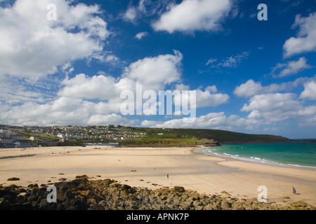 Porthmeor Beach, St Ives, Conwall Banque D'Images