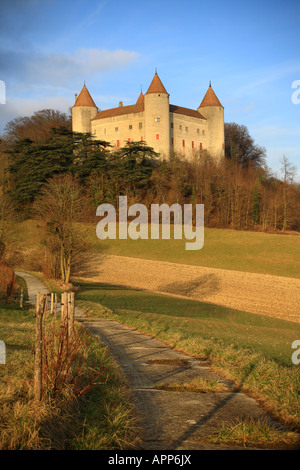 Le Château de champvent Canton de Vaud Suisse Banque D'Images