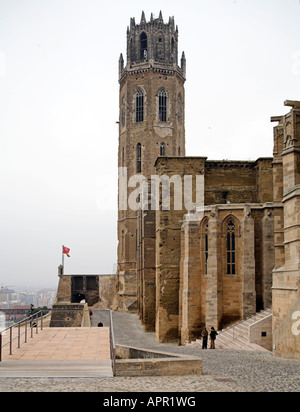 La Seu Vella de Lleida, Catalogne ville Banque D'Images