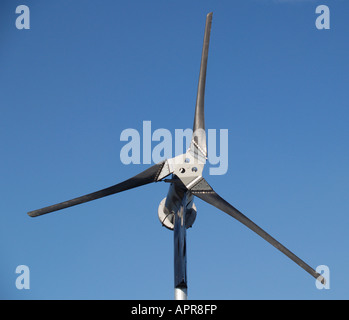 Générateur d'électricité éolienne powered Banque D'Images