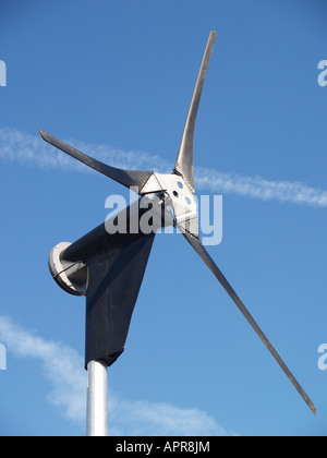 Générateur d'électricité éolienne powered Banque D'Images