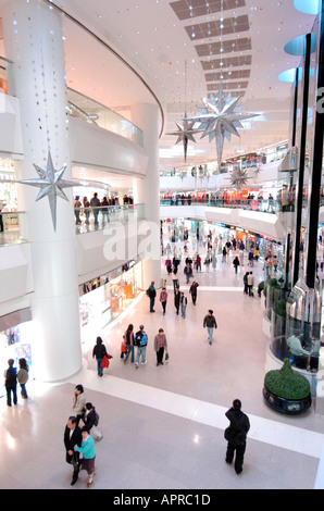 Centre Commercial Pacific Place est un des plus prestigieux endroits pour magasiner à Hong Kong Banque D'Images