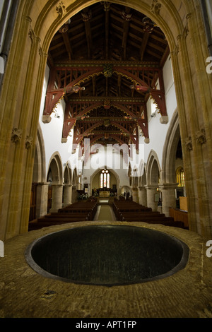 St John the Baptist Church, Bere Regis, dans le Dorset, UK Banque D'Images