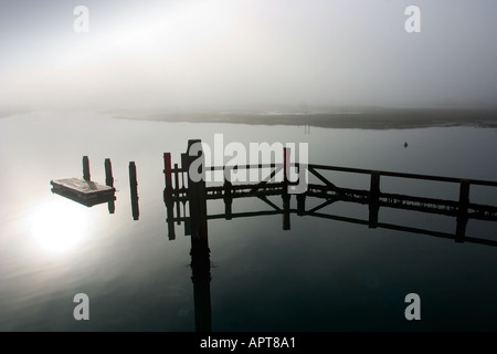 River Yar Yarmouth Île de Wight Angleterre UK Banque D'Images