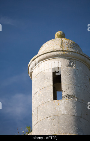 La tour de pierre Durlston Château Durlston Country Park Isle Swanage Dorset Purbeck de UK Banque D'Images