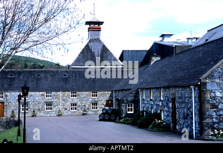 La distillerie de Whisky Whisky Ecosse Lochnagar Banque D'Images