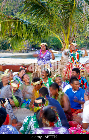 Tui Tai Croisières Aventure Fidji l'île de Kioa Banque D'Images