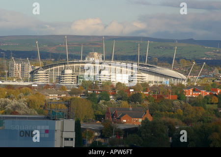 City of Manchester Stadium Manchester UK Banque D'Images