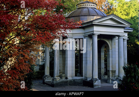 Jardins de la station thermale de Bad Nenndorf, ALLEMAGNE, Basse-Saxe, Bad Nenndorf Banque D'Images