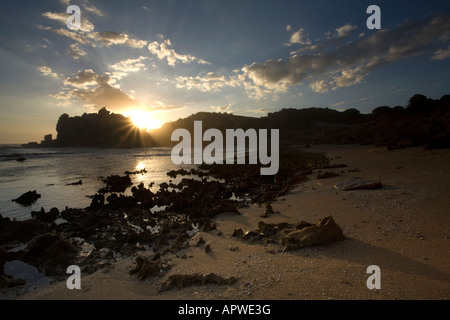 The Crags près de Port Fairy Victoria Australie Banque D'Images