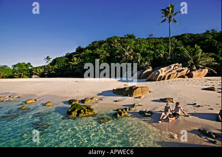 Modèle de Cousine Island Seychelles parution Banque D'Images