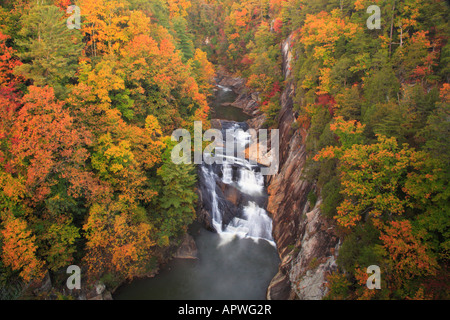Parc national des Gorges de Tallulah, Tallulah Falls, New York, USA Banque D'Images
