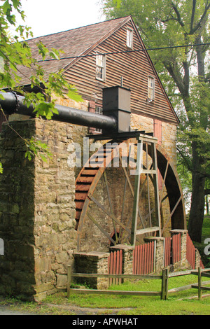 Run Rock Grist Mill, Susquehanna River State Park, havre de Grace, Maryland, USA Banque D'Images