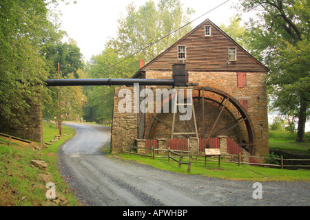 Run Rock Grist Mill, Susquehanna River State Park, havre de Grace, Maryland, USA Banque D'Images