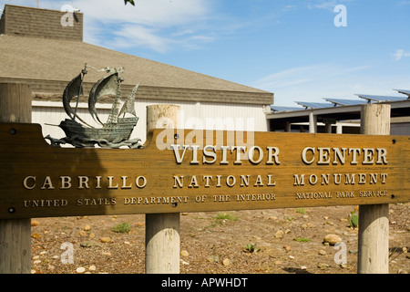 San Diego Californie Cabrillo National Monument Centre des visiteurs Banque D'Images