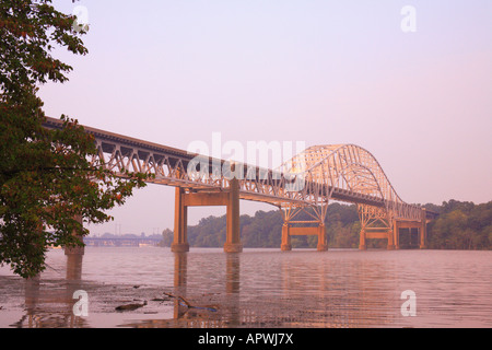 40 Route du Pont de la rivière Susquehanna, Rice Lake, Maryland, USA Banque D'Images