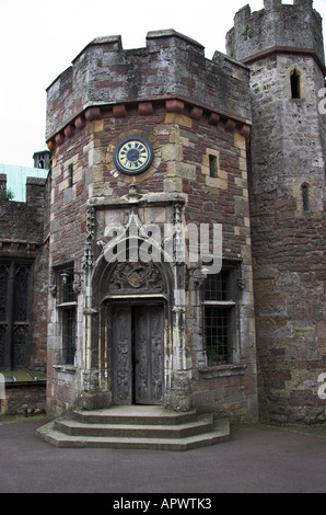 L'Apôtre porte, château de Berkeley, Gloucestershire, Angleterre Banque D'Images